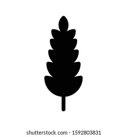 grain vector glyph flat icon 