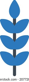 Getreide-Vektorgrafik auf transparentem Hintergrund. Symbole in Premium-Qualität. Glyphen Vektorsymbol für Konzept und Grafikdesign.