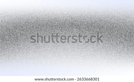 Grain wave gradient. Noise grain background, pointillism dots backdrop or dotwork pattern, vector stripple effect. Grain noise halftone or grainy texture or dotwork grain noise. Suitable to CSS.

