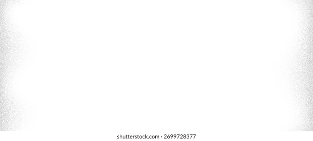 Fundo texturizado de onda de grão. pontilhado preto pontilha moldura ondulada. curva ruído ponto trabalho gradiente.