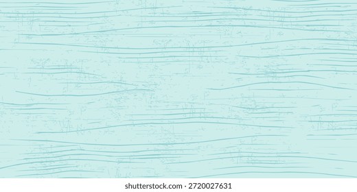 Bildtextur aus Kornholz auf blauem, türkisem Bretterhintergrund. Minzgrün Vintage
