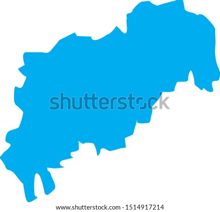grainger county map in Tennessee state
