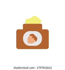 Grains icon. Simple color vector elements of vegetarian food icons for ui and ux, website or mobile application