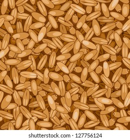 grains of wheat close-up seamless background