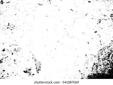 Grainy abstract distressed  texture on white background. Vector and illustration.