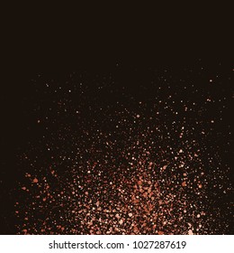 Grainy abstract texture isolated on black background. Vector illustration.