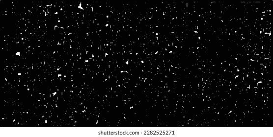 
Grainy abstract texture on a black background. Snow texture. Design element.
Falling snowflakes on night sky background,Bokeh of white snow on a black background.	