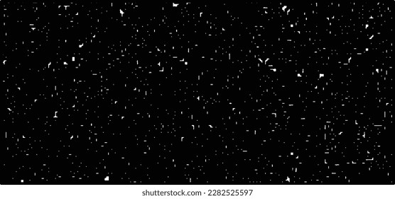 
Grainy abstract texture on a black background. Snow texture. Design element.
Falling snowflakes on night sky background,Bokeh of white snow on a black background.	