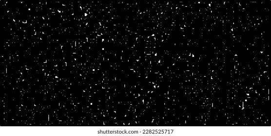 
Grave textura abstracta sobre un fondo negro. Textura de nieve. Elemento de diseño.
Caer copos de nieve en el fondo del cielo nocturno, Bokeh de nieve blanca en un fondo negro.	