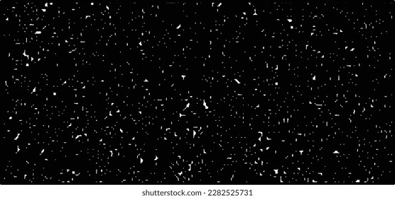 
Grainy abstract texture on a black background. Snow texture. Design element.
Falling snowflakes on night sky background,Bokeh of white snow on a black background.	