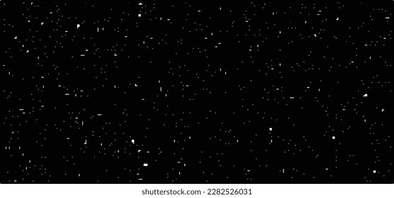 Grainy abstract texture on a black background. Snow texture. Design element.
Falling snowflakes on night sky background,Bokeh of white snow on a black background.	