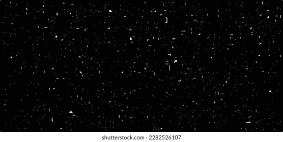 Grainy abstract texture on a black background. Snow texture. Design element.
Falling snowflakes on night sky background,Bokeh of white snow on a black background.	