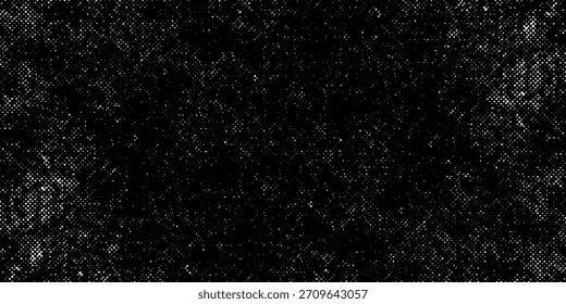 Grainy abstract texture on a black background. Snow texture. Design element. Falling snowflakes on night sky background,Bokeh of white snow on a black background.
