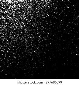 Grainy abstract  texture on a black background. Design element. Vector illustration, eps 10.