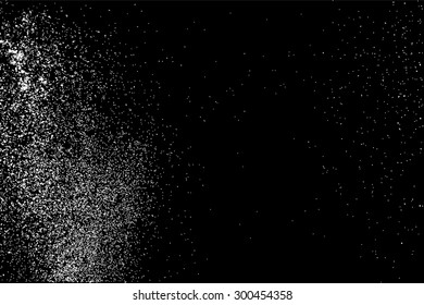 Grainy abstract  texture on a black background. Design element. Vector illustration,eps 10.