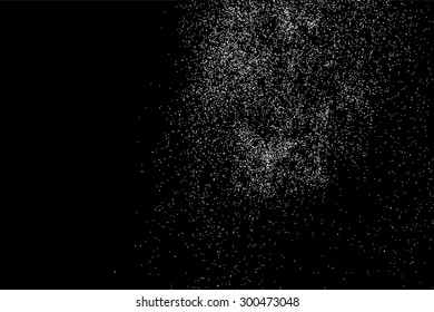 Grainy abstract  texture on a black background. Design element. Vector illustration,eps 10.