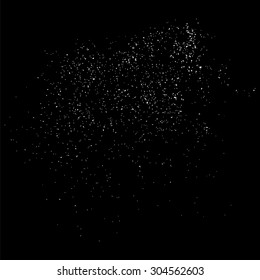 Grainy abstract  texture on a black background. Design element. Vector illustration,eps 10.