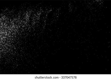Grainy abstract  texture on a black background. Snow texture. Design element. Vector illustration,eps 10.