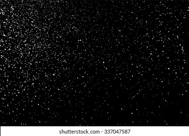 Grainy abstract  texture on a black background. Snow texture. Design element. Vector illustration,eps 10.