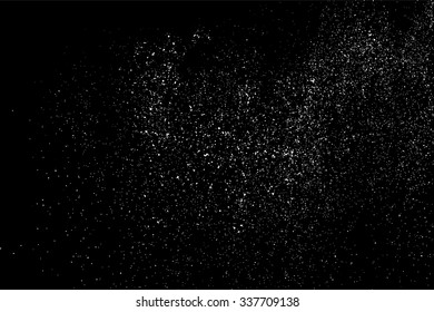 Grainy abstract  texture on a black background. Snow texture. Design element. Vector illustration,eps 10.