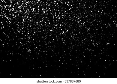 Grainy abstract  texture on a black background. Snow texture. Design element. Vector illustration,eps 10.