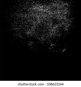 Grainy abstract  texture on a black background. Snow texture. Design element. Vector illustration,eps 10.