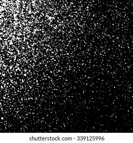 Grainy abstract  texture on a black background. Snow texture. Design element. Vector illustration,eps 10.