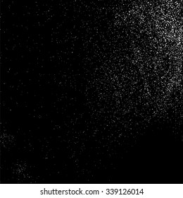 Grainy abstract  texture on a black background. Snow texture. Design element. Vector illustration,eps 10.