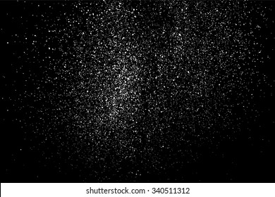 Grainy abstract  texture on a black background. Snow texture. Design element. Vector illustration,eps 10.