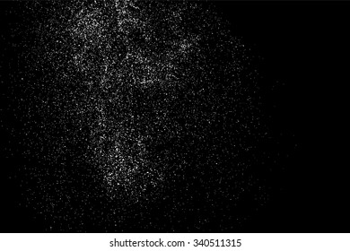 Grainy abstract  texture on a black background. Snow texture. Design element. Vector illustration,eps 10.