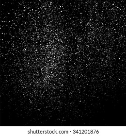 Grainy abstract  texture on a black background. Snow texture. Design element. Vector illustration,eps 10.
