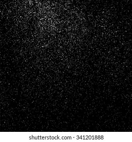 Grainy abstract  texture on a black background. Snow texture. Design element. Vector illustration,eps 10.