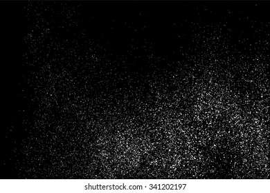 Grainy abstract  texture on a black background. Snow texture. Design element. Vector illustration,eps 10.