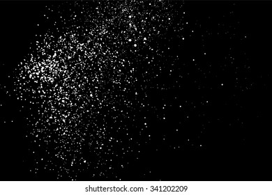 Grainy abstract  texture on a black background. Snow texture. Design element. Vector illustration,eps 10.