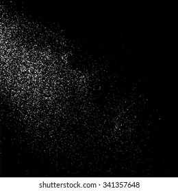 Grainy abstract  texture on a black background. Snow texture. Design element. Vector illustration,eps 10.