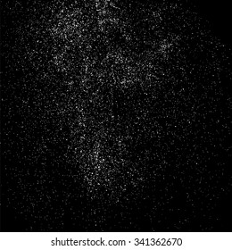Grainy abstract  texture on a black background. Snow texture. Design element. Vector illustration,eps 10.