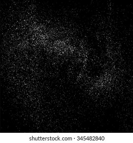 Grainy abstract  texture on a black background. Snow texture. Design element. Vector illustration,eps 10.