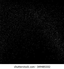 Grainy abstract  texture on a black background. Snow texture. Design element. Vector illustration,eps 10.
