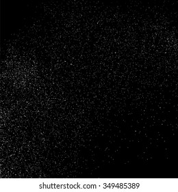Grainy abstract  texture on a black background. Snow texture. Design element. Vector illustration,eps 10.
