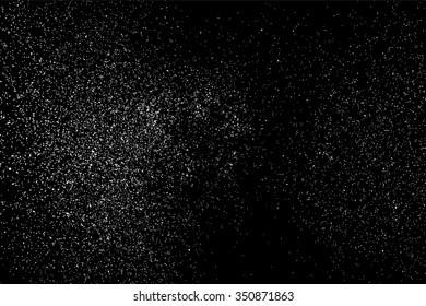 Grainy abstract  texture on a black background. Snow texture. Design element. Vector illustration,eps 10.