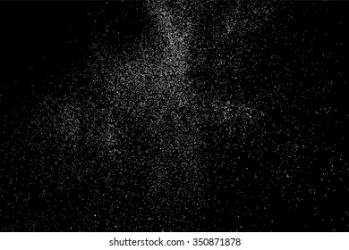 Grainy abstract  texture on a black background. Snow texture. Design element. Vector illustration,eps 10.