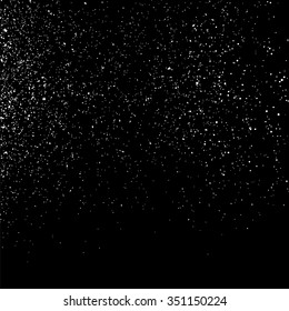 Grainy abstract  texture on a black background. Snow texture. Design element. Vector illustration,eps 10.