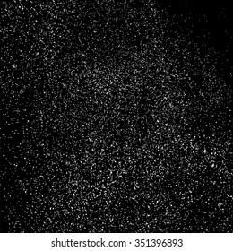 Grainy abstract  texture on a black background. Snow texture. Design element. Vector illustration,eps 10.