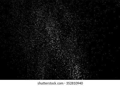 Grainy abstract  texture on a black background. Snow texture. Design element. Vector illustration,eps 10.