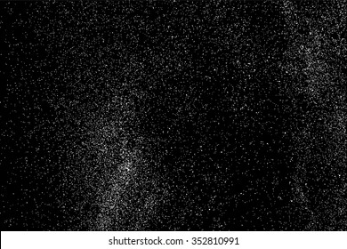 Grainy abstract  texture on a black background. Snow texture. Design element. Vector illustration,eps 10.