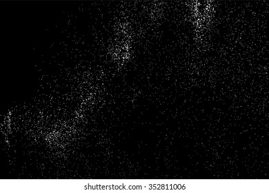 Grainy abstract  texture on a black background. Snow texture. Design element. Vector illustration,eps 10.
