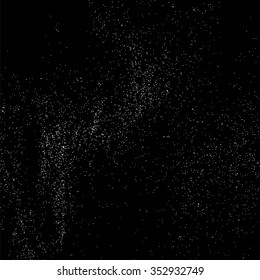 Grainy abstract  texture on a black background. Snow texture. Design element. Vector illustration,eps 10.