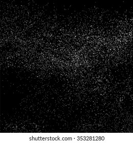 Grainy abstract  texture on a black background. Snow texture. Flat design element. Vector illustration,eps 10.