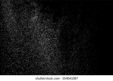 Grainy abstract  texture on a black background. Snow texture. Flat design element. Vector illustration,eps 10.
