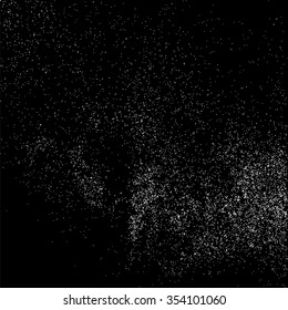 Grainy abstract  texture on a black background. Snow texture. Flat design element. Vector illustration,eps 10.